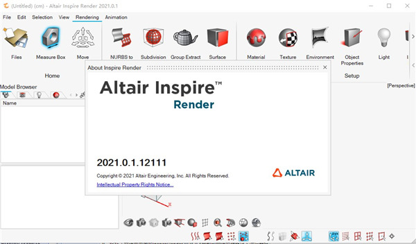 Altair Inspire Render 2021 V2021.0.1 免费版