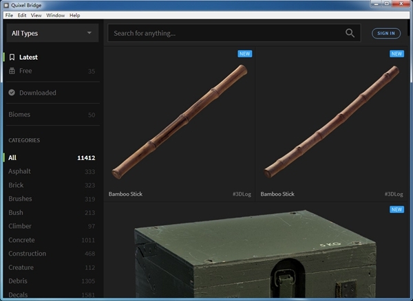 Quixel Bridge V2.5.72 绿色汉化版