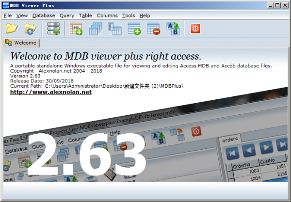 MDB Viewer Plus汉化版 MDB Viewer Plus mdb文件查看编辑工具 2.63下载 
