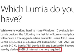 ��װWin10 Mobile��Ҫ������5GB�Ĵ洢�ռ�