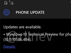 Win10 Mobile�ȶ���10586.494�������ڱ�������