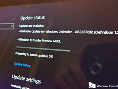 ׸Win10 RS2Ԥ14901һ