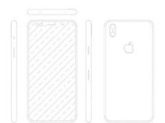 ��˵�е�iPhone X��Ȼ��������������ռ��