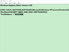 Win10޸עProfileNameֵķ