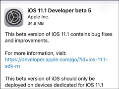 ������ѭ����ƻ��iOS11.1�����߲��԰�beta 5��Bug���ع�