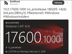 Build 17600��΢������Win10 RS5�׸�Ԥ���汾