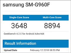 ��ѹ����845�����ѷų�����Exynos 9810 Geekbench�ֽܷ�ͼ