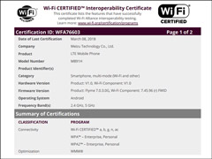 ���ڽ���4�·�������ý������15 Plusͨ��Wi-Fi������֤