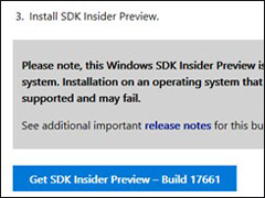 ΢Build 2018׸Win10 RS5ԤSDK 17661صַ