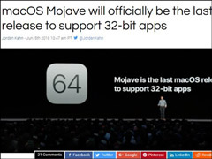 ƻ10.14 MojavemacOSϵͳ֧32λӦ