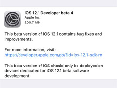 ƻiOS 12.1 Beta 4Ԥ