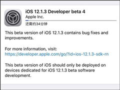 ƻiOS 12.1.3 beta 4Ԥ/