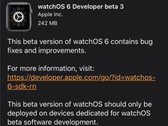 ƻwatchOS 6 Beta 3Ԥ