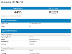 Note10ʰGeekBenchֳܷɼ¯
