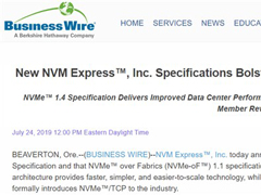 ӳټSSDƸԣNVM Express™(NVMe™)1.4淶¯
