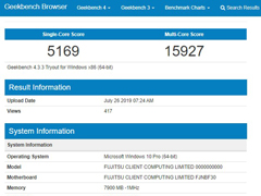 ѹ6ˣIntel i7-10710U Geekbenchܷع