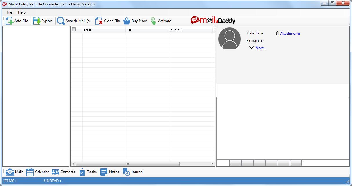 MailsDaddy PST File Converter(PSTļת) V2.5 Ӣİװ