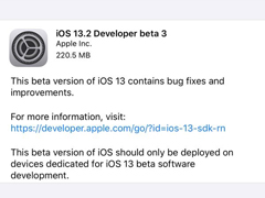 ƻųiOS 13.2/iPadOS 13.2 Beta 3Ԥ