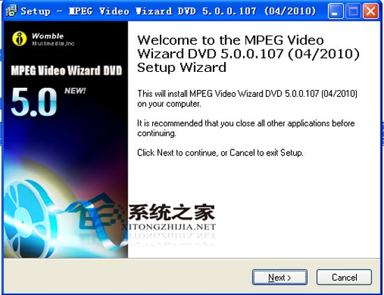 MPEG Video Wizard DVD 5.0.0.107 Թٷװ