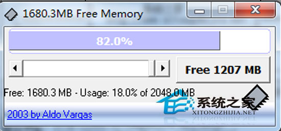 Aldos Free Memory (ڴͷ) V1.2 ɫ