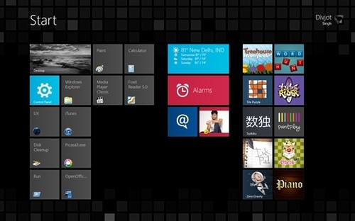 Windows8开始屏幕分享大汇总