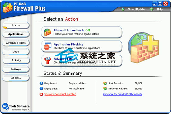  PC Tools Firewall Plus() V5.0.0.38 ԰װ