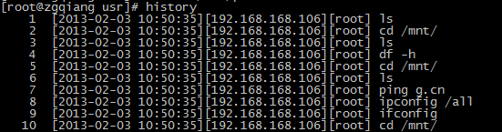 Linux系统如何定制History输出格式Linux系统如何定制History输出格式