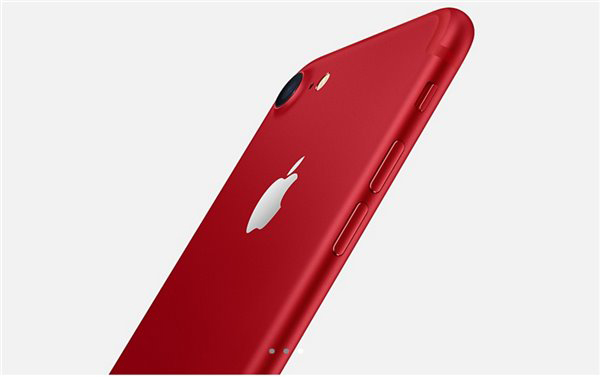 苹果正式推出iphone77plus红色特别版