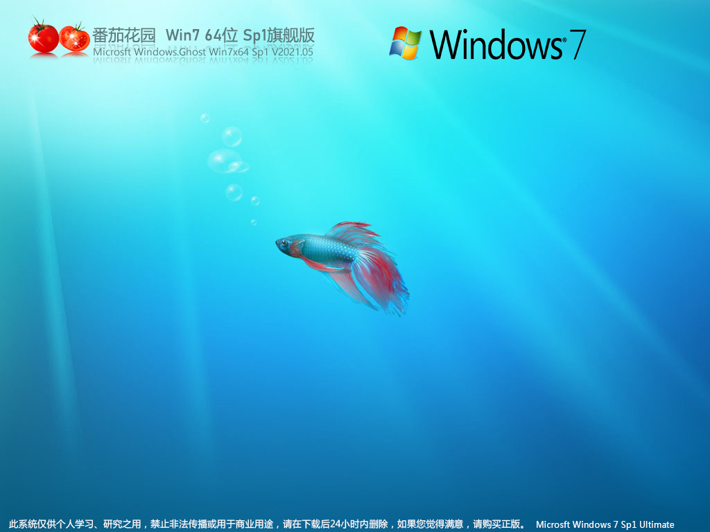 ѻ԰Win7 64λƼ콢 V2021.05