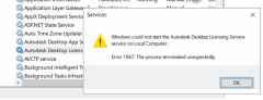 Autodesk Desktop Licensing Serviceʱִ1067ֹô죿