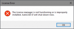 AutoCAD 2020ʾɴLicense managerûδȷװô죿