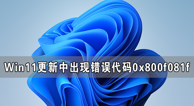 Windows 11гִ0x800f081f