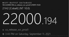 Windows 11 Build 22000.194ҪTPM 2.0