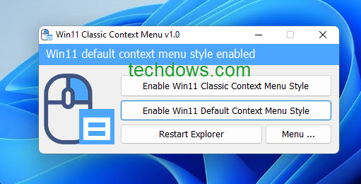 W11classicMenu һWin11ҼĲ˵лС