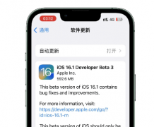 ƻiOS 16.1 beta 320B5056eͣݼ·