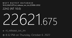 Win11 22H2 KB5019509(22621.675)־