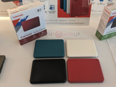֥չʾ Canvio ϵ HDD ƶӲ̣ 4TB