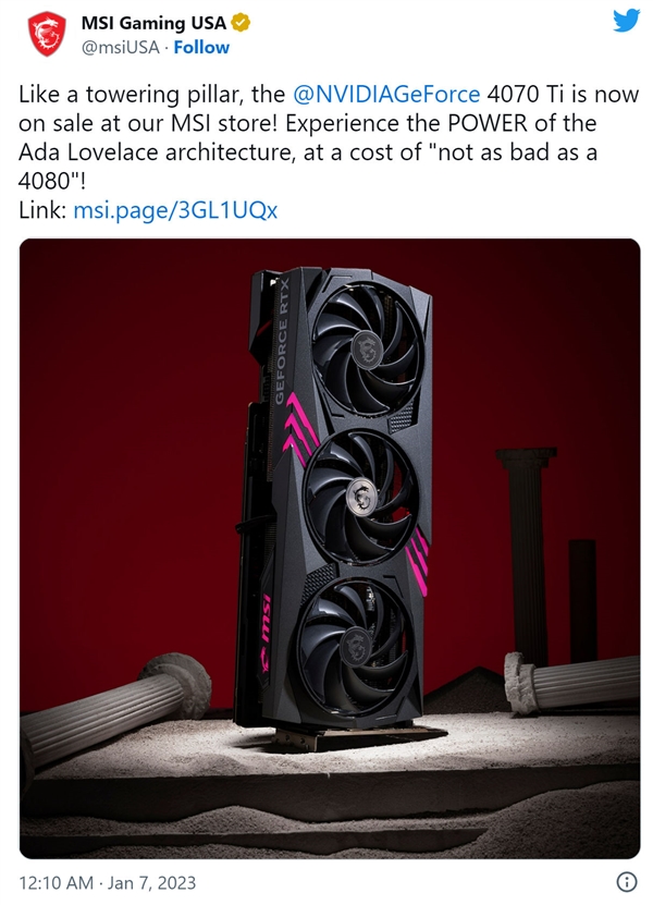 9499Ԫ²ˣRTX4080̫ ŭNVûк