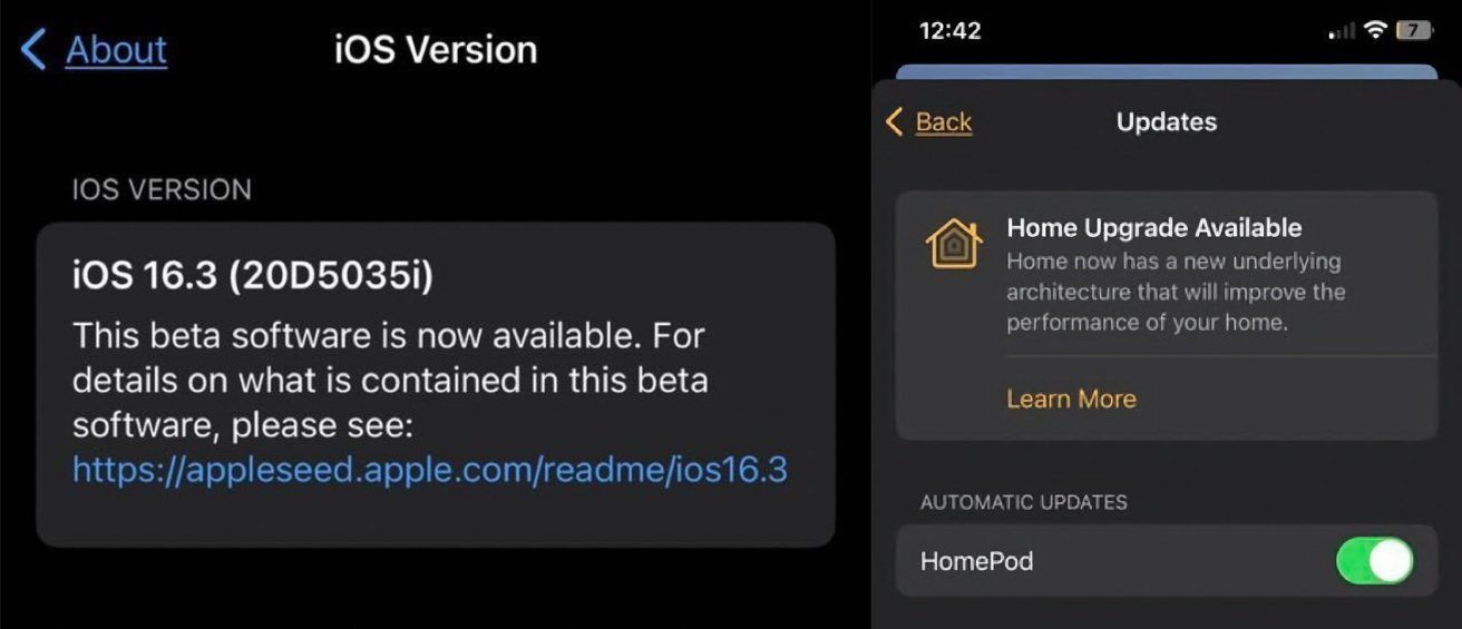 ƻ iOS 16.3 Beta 2 汾 Home ¼ܹ