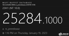 Windows11 Insider Preview Build 25284.1000(rs_prerelease)־
