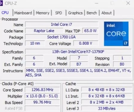 Ӣض i7-13790F ܷع⣬ѹ i9-12900KF