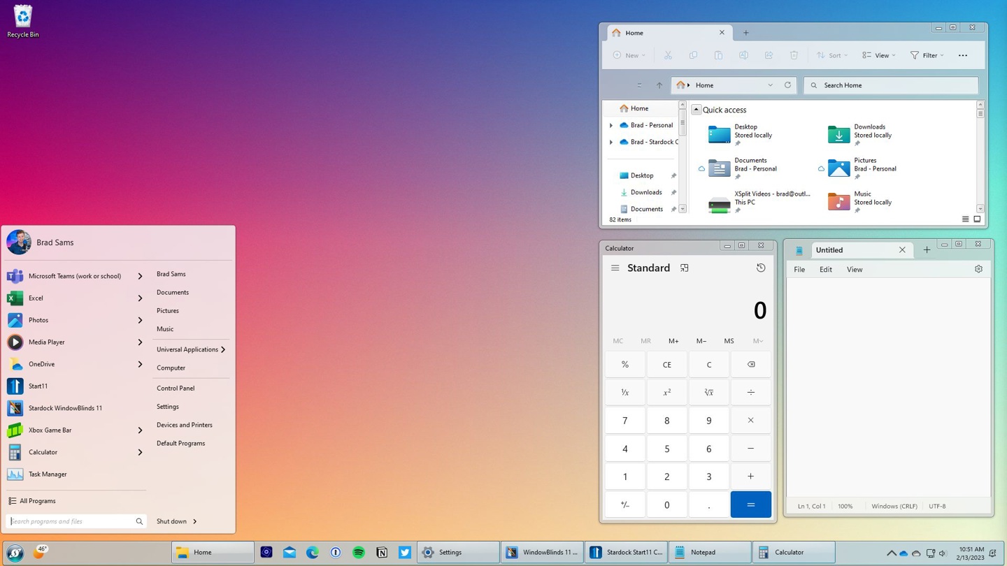  WindowBlinds 11 ϼ Steamɽ Win11 ޸Ϊ Win95 