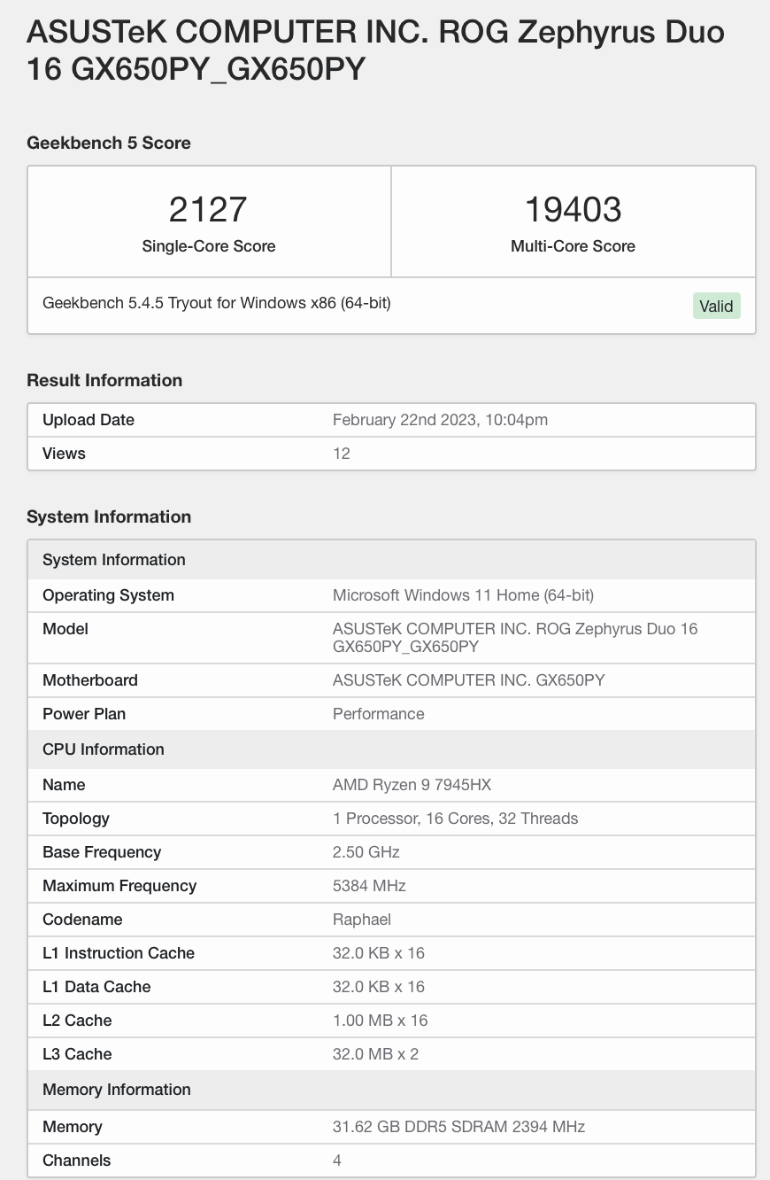 AMD R9 7945HX Geekbench ܷع⣬˽һ£