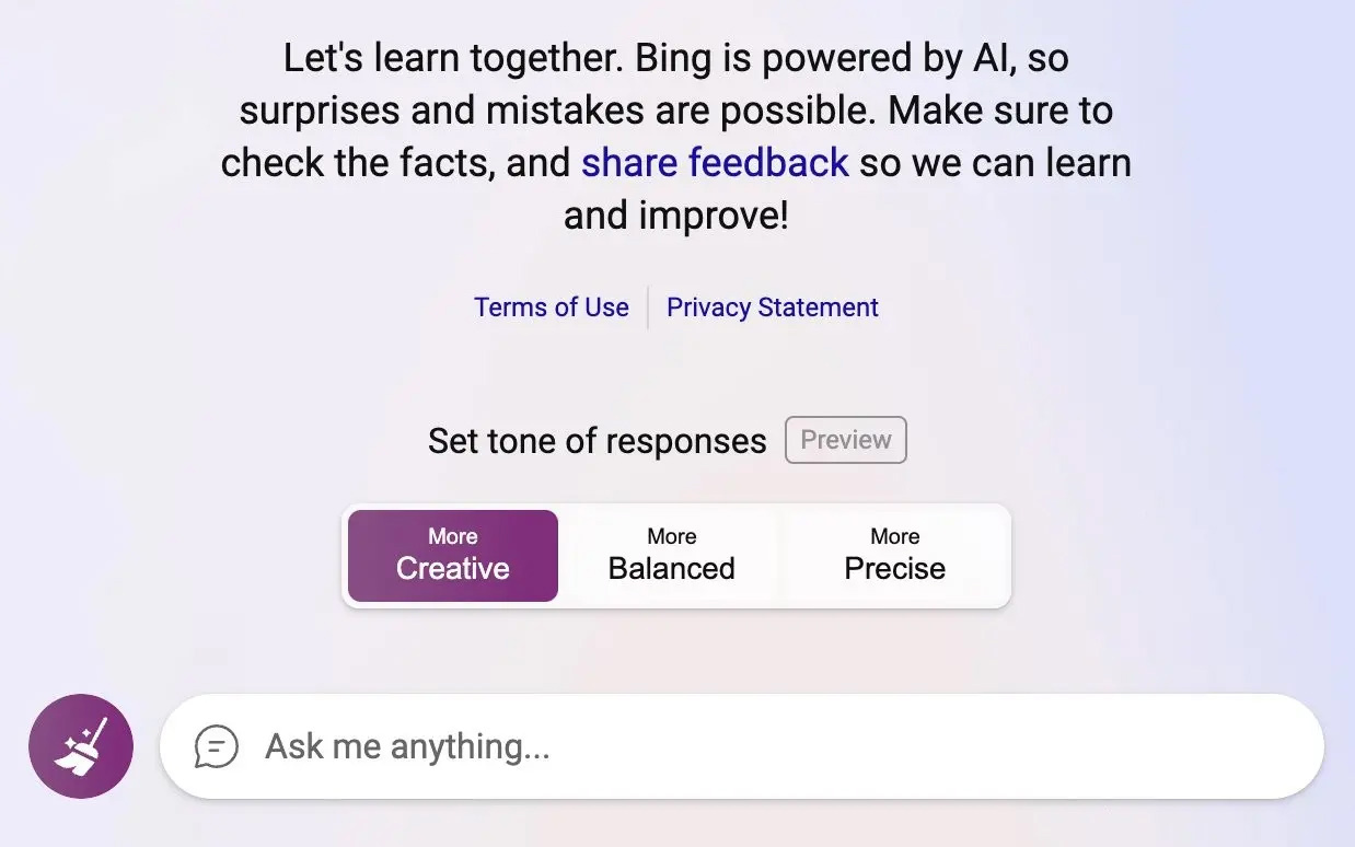 ΢ΪӦ죨Bing ChatһЩµĹ / ԣ