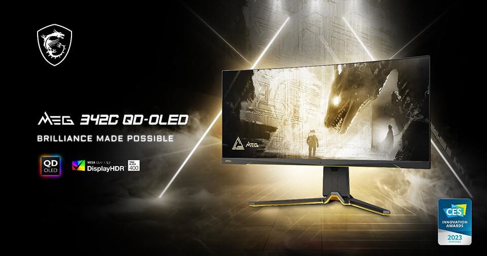 ΢Ƴ MEG 342C QD-OLED ʾϸϢ