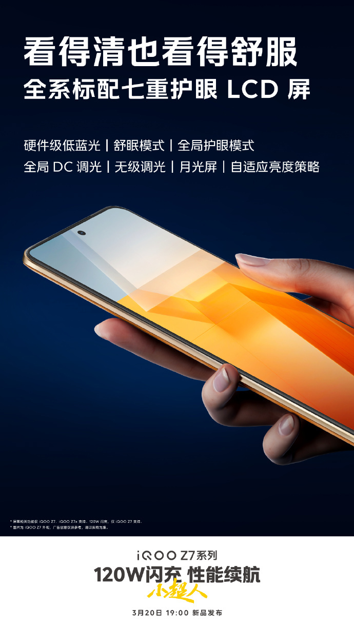 iQOO Z7ϵֻ320շػLCD