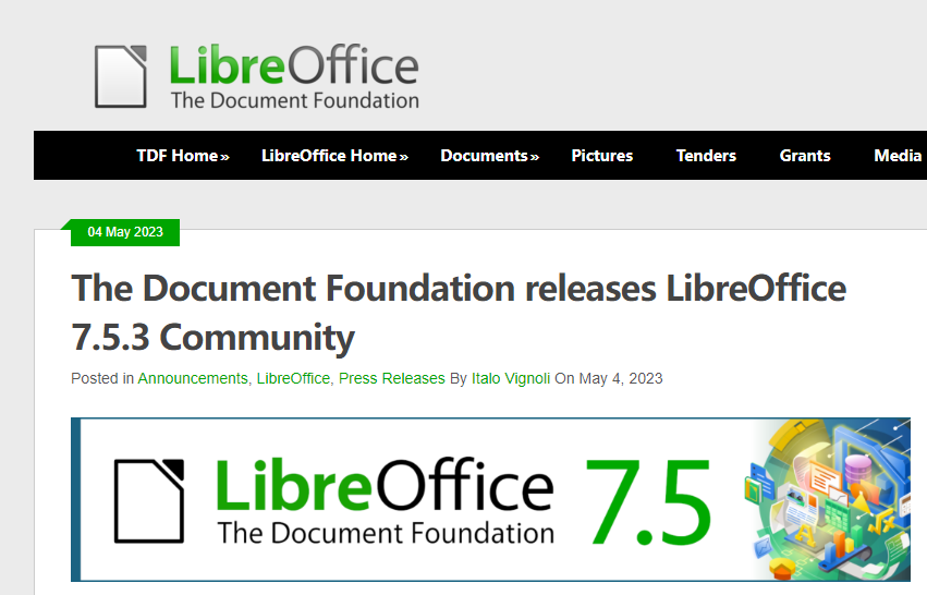 ԴѰ칫׼ LibreOffice 7.5.3 汾£޸ 119  Bug
