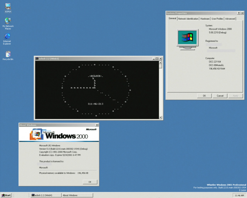 ׸ 64 λ Windows 2000 ϵͳĲ԰汾