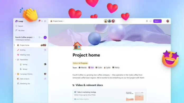 ΢Microsoft Teams Ӧ Loop ǿŶЭ