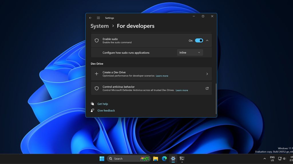 ΢ Win11 ֧ĵ sudo  runas 